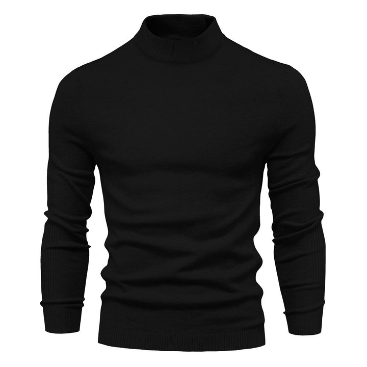 Herren stilvoller Rollkragenpullover aus weicher Merinowolle Aliams