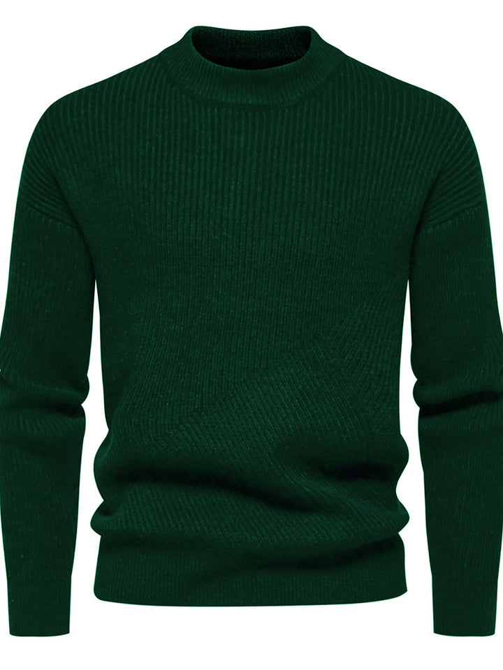 Herren Feinstrickpullover mit modernem Rippenmuster und hochwertiger Verarbeitung Aliams