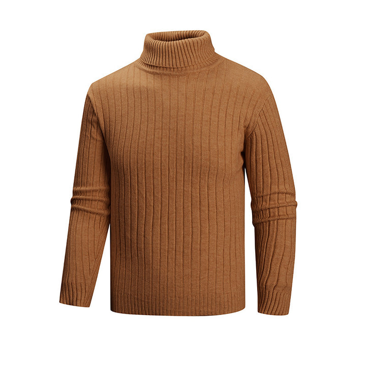 Herren Strickpullover mit Stehkragen Aliams