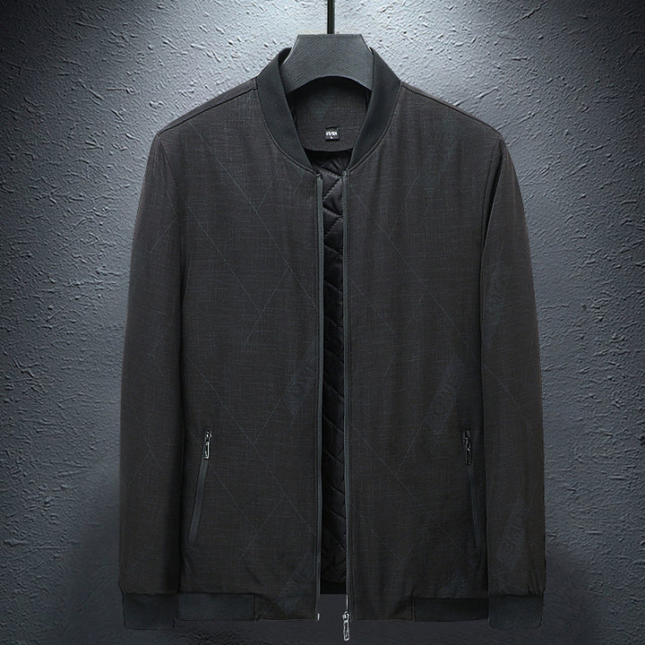 Herren funktionale leichtgewichtige Bomberjacke mit atmungsaktivem Innenfutter Aliams