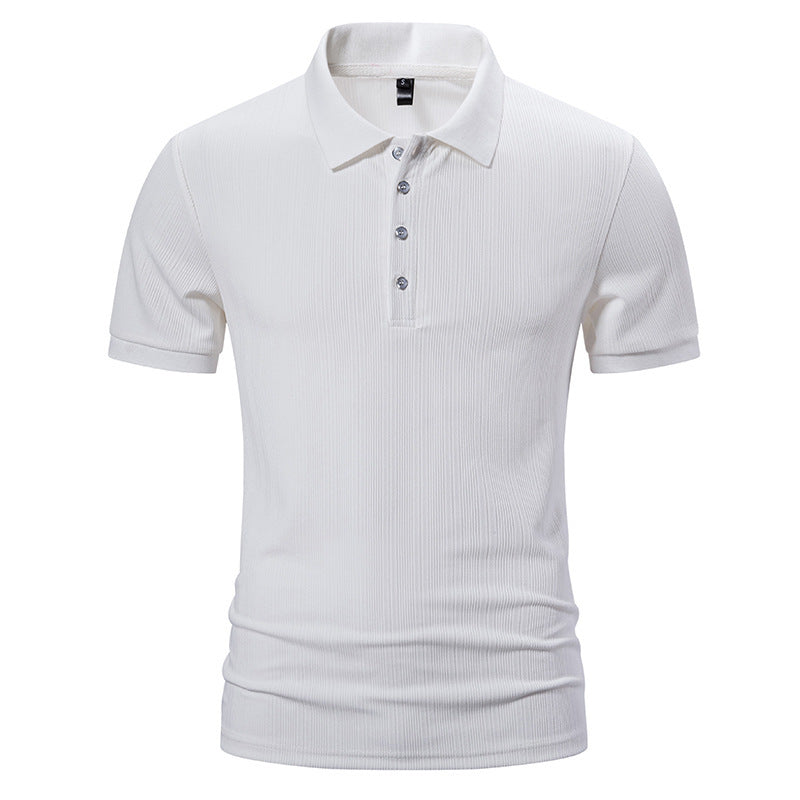 Herren Poloshirt mit strukturiertem Design und hochwertiger Baumwollmischung Aliams