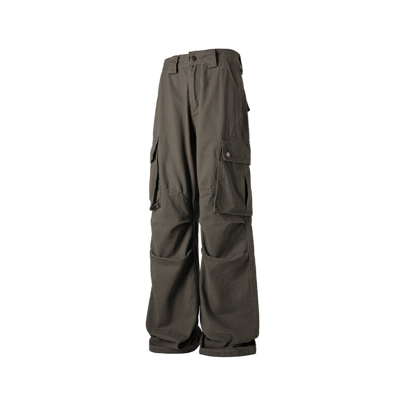 Herren Cargo-Hose mit seitlichen Taschen und bequemer Passform Aliams