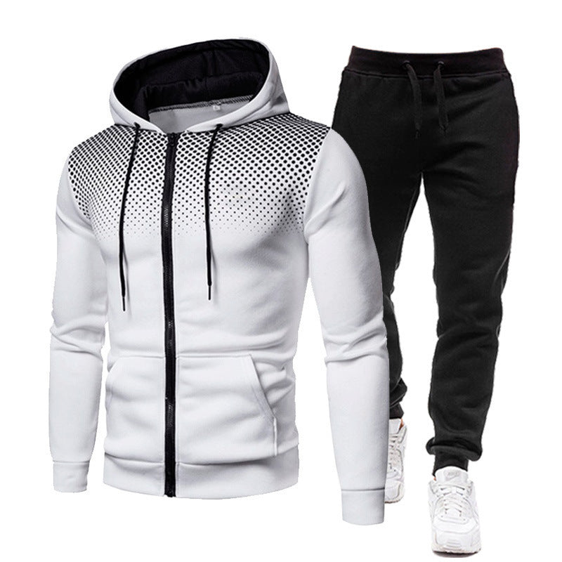 Herren sportliches Hoodie und Jogginghose Set Aliams
