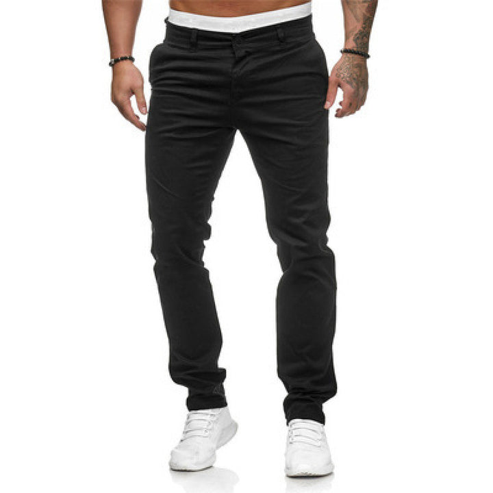 Herren elegante Chinohose Aliams