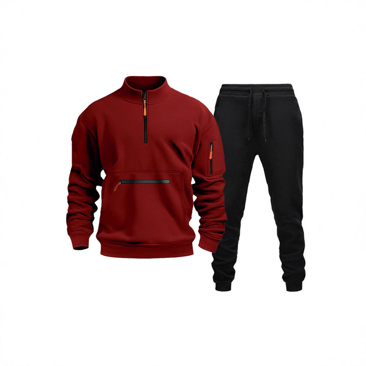 Herren Funktionsjacke und Jogginghose Set Aliams