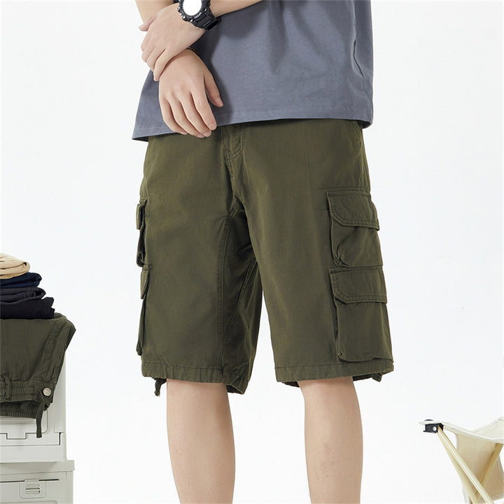 Herren Cargo-Shorts mit vielseitigen Taschenkombinationen Aliams