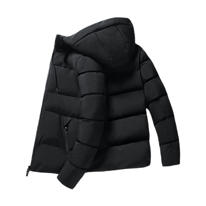 Herren isolierte Steppjacke mit praktischer Kapuze Aliams