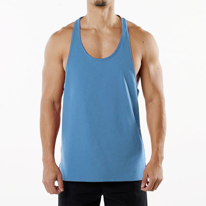 Herren Sportliches Muskelshirt mit Racerback-Design Aliams