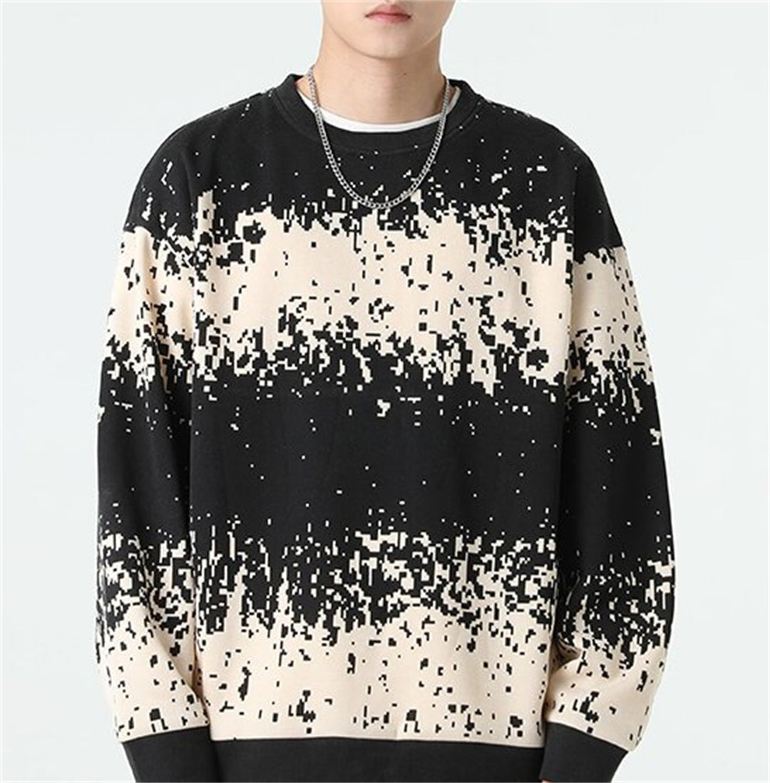 Herren Sweatshirt mit modernem Digitaldruck Aliams