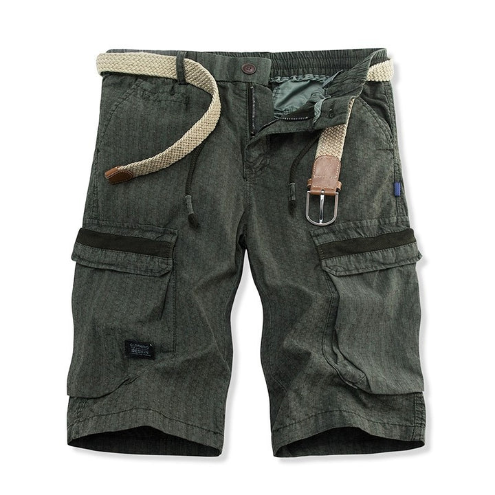 Herren Cargo-Shorts mit praktischem Gummizug und mehreren Taschen Aliams