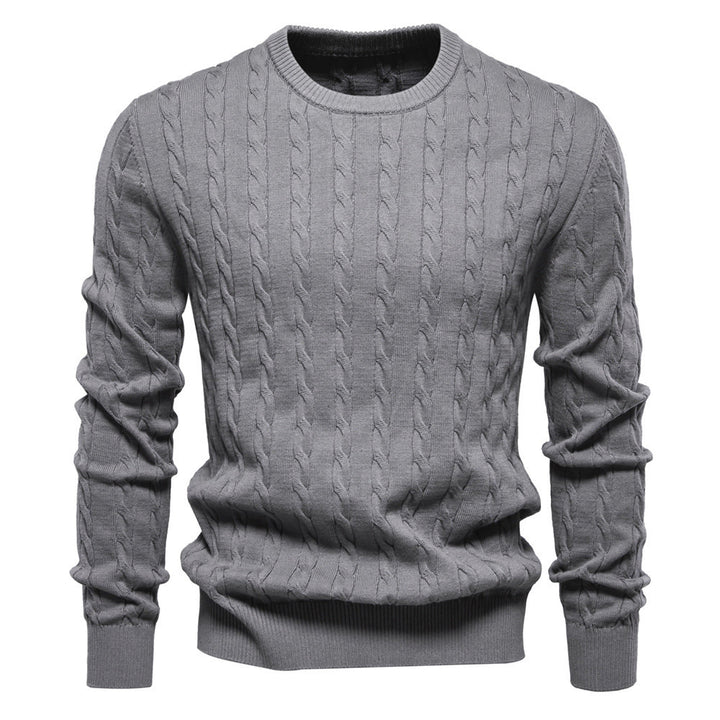 Herren Gemusterter Strickpullover Aliams