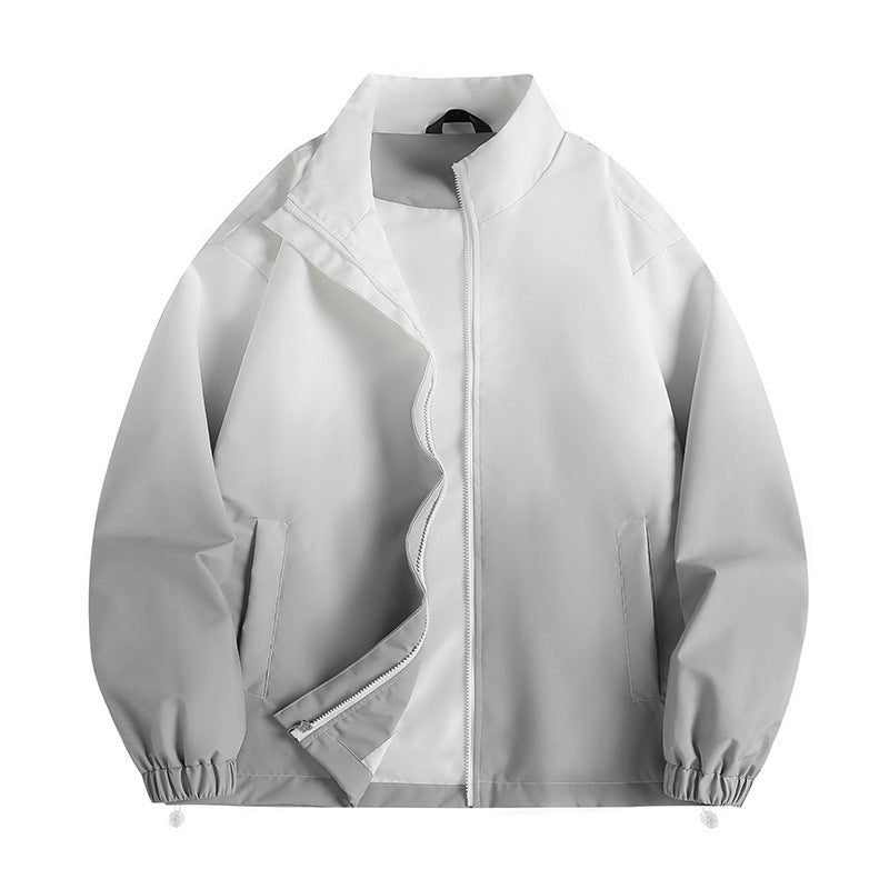 Herren stylische Übergangsjacke mit innovativem Farbverlauf Aliams