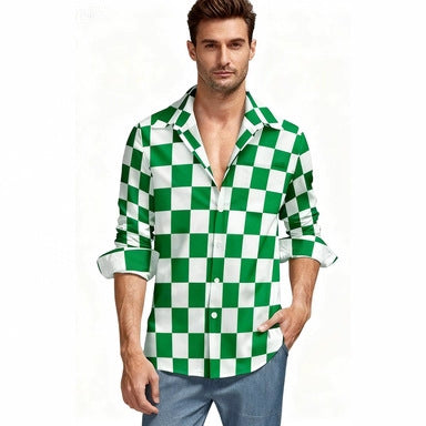 Herren Hemd im modernen Karomuster Aliams