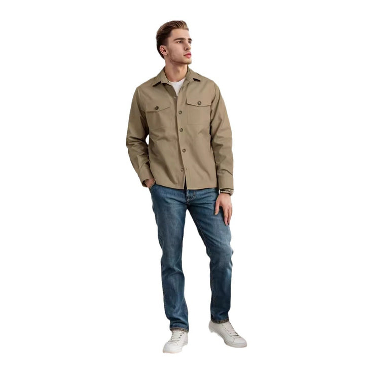 Herren lässige Überziehjacke Aliams