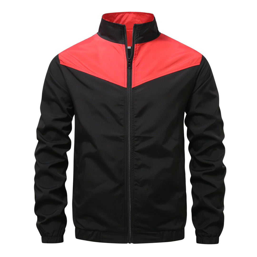 Herren Sportliche Jacke mit modernem Kragen Aliams