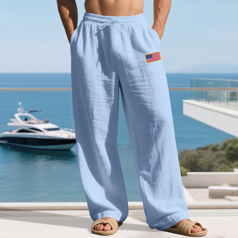 Herren Sommerliche Freizeithose Aliams