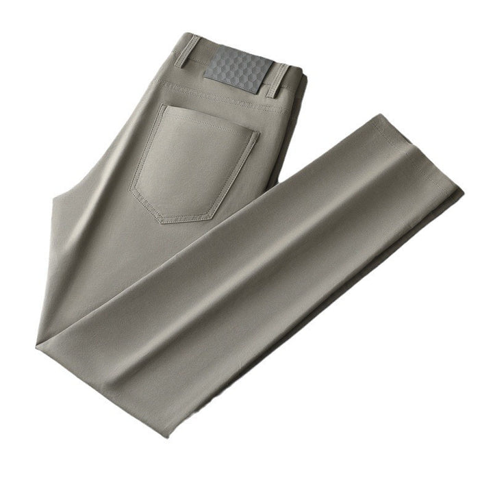 Herren elegante Slim-Fit Jeanshose mit hohem Tragekomfort und flexibler Bundverstellung Aliams