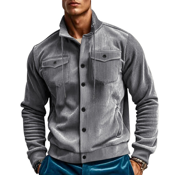 Herren utility Jacke aus gestreiftem Cord Aliams