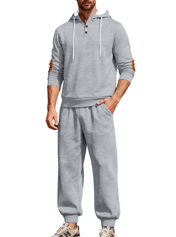 Herren Freizeitanzug mit dynamischem Strukturdesign Aliams