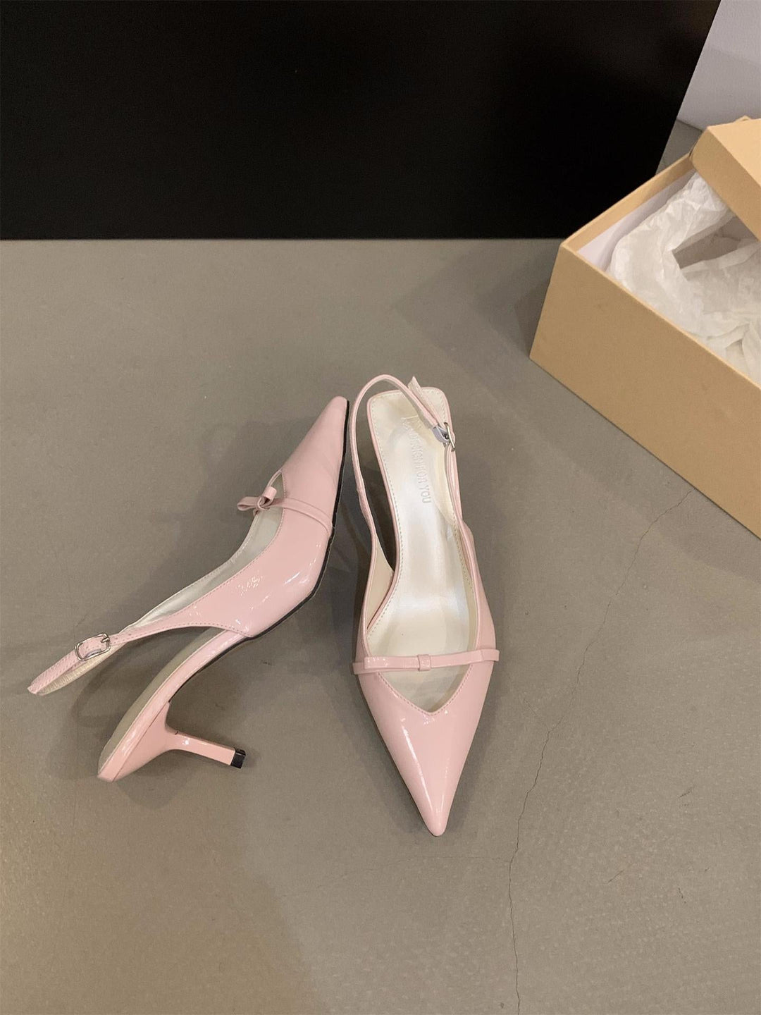 Damen Slingback Pumps mit Elegantem Schnitt und Feinem Riemchen Aliams