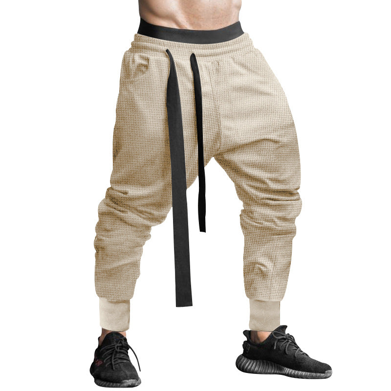 Herren Sportliche Relaxed Fit Jogginghose mit verstellbarem Bund Aliams