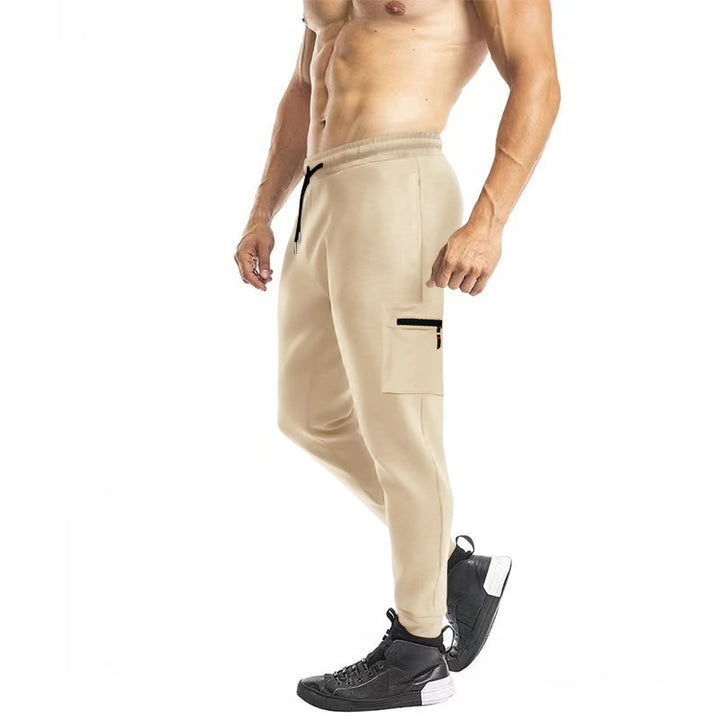 Herren Sportliche Jogginghose mit Seitentaschen Aliams