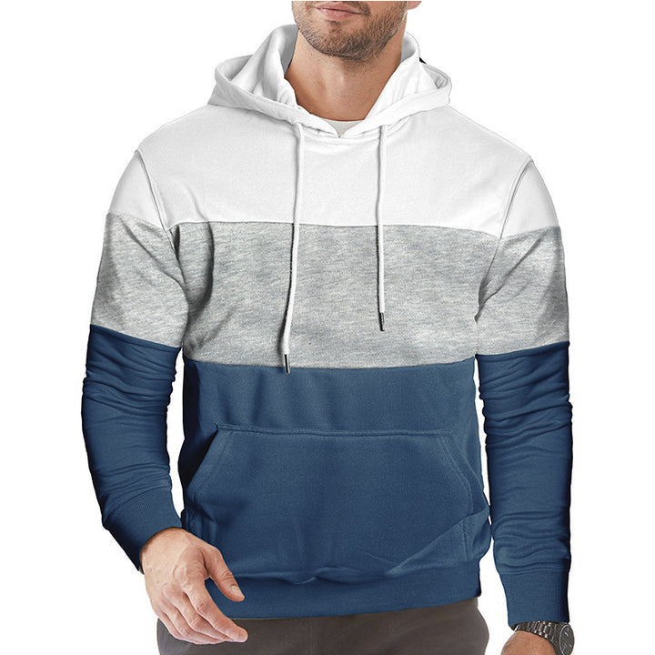 Herren Kapuzenpullover mit Farbakzenten Aliams