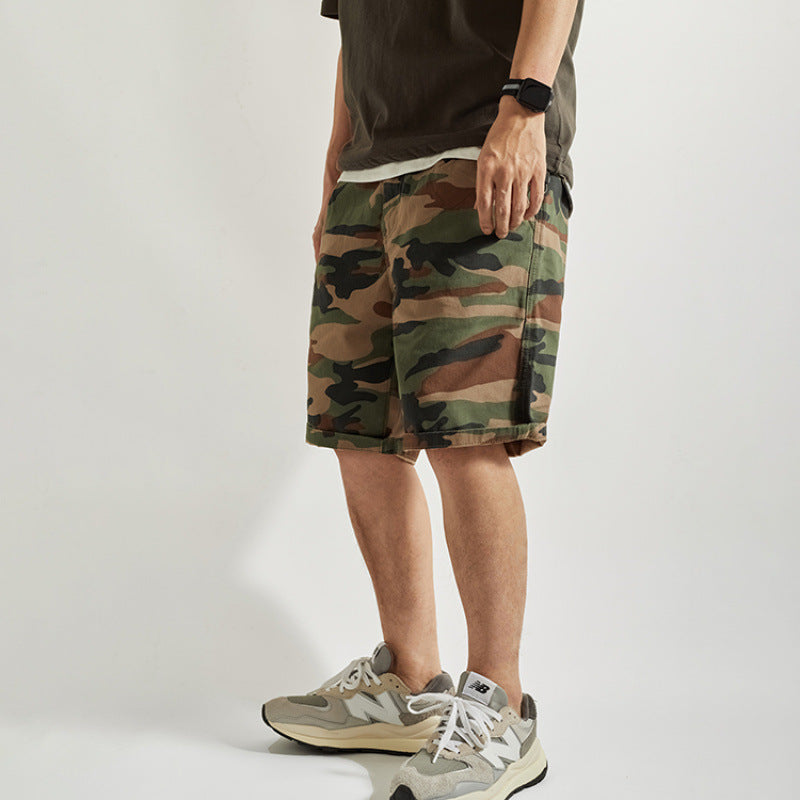 Herren Cargo-Shorts mit funktionalen Taschen und strapazierfähigem Material Aliams