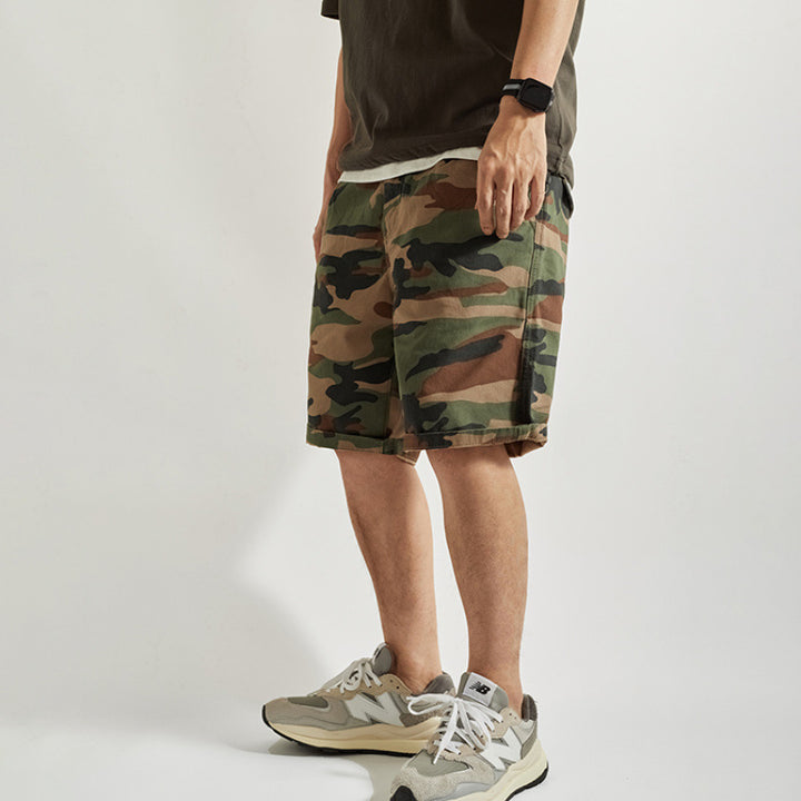 Herren Cargo-Shorts mit funktionalen Taschen und strapazierfähigem Material Aliams