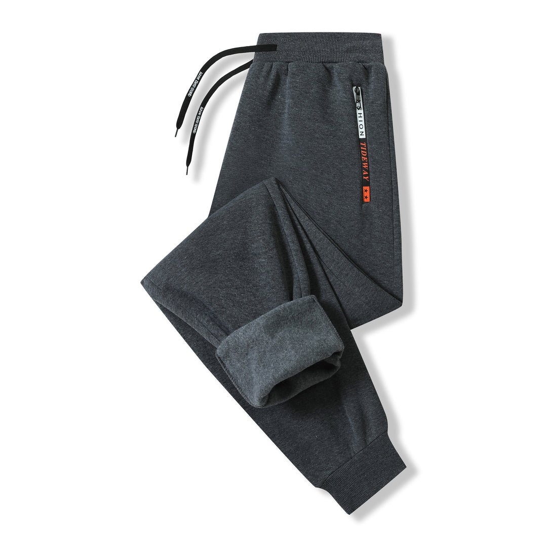 Herren Sportliche Jogginghose mit praktischen Reißverschlusstaschen Aliams