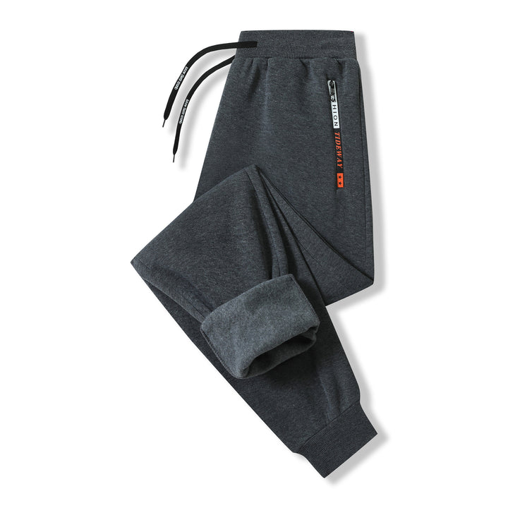 Herren Sportliche Jogginghose mit praktischen Reißverschlusstaschen Aliams