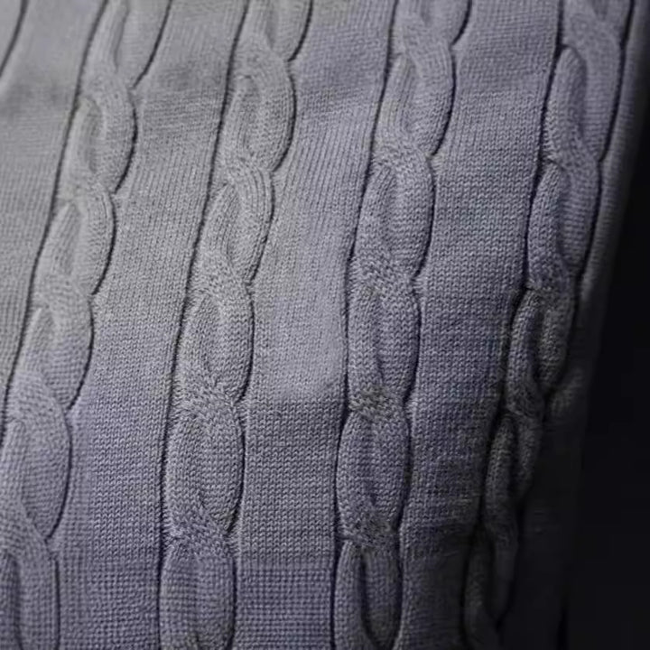 Herren Gemusterter Strickpullover Aliams