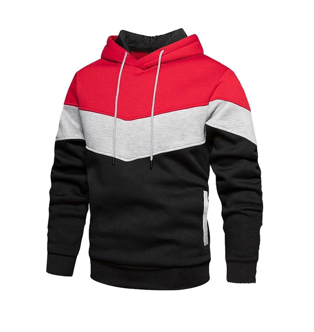 Herren sportlicher Hoodie mit innovativem Design Aliams