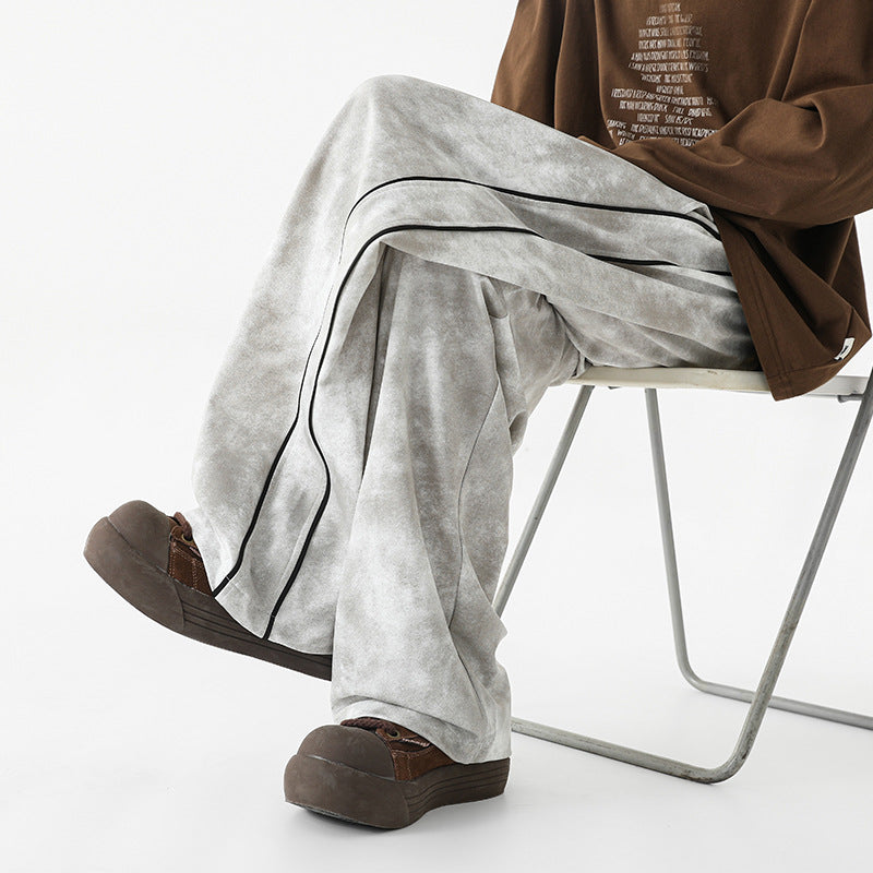 Unisex Lockere Sporthose mit elastischem Bund Aliams