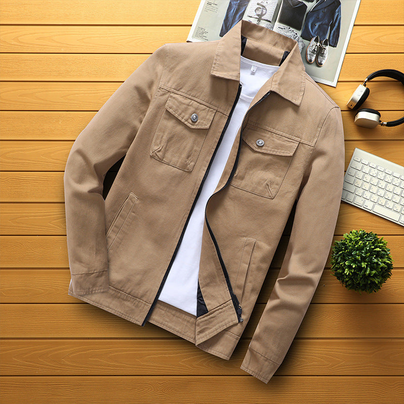 Herren stilvolle Multifunktionsjacke mit praktischen Taschen Aliams