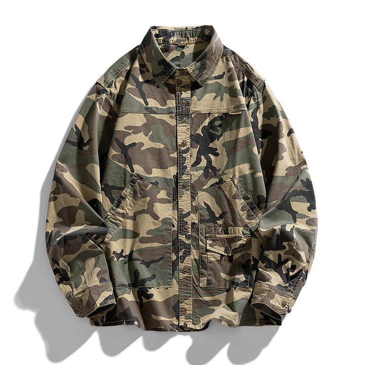 Herren Camouflage Freizeitjacke Aliams