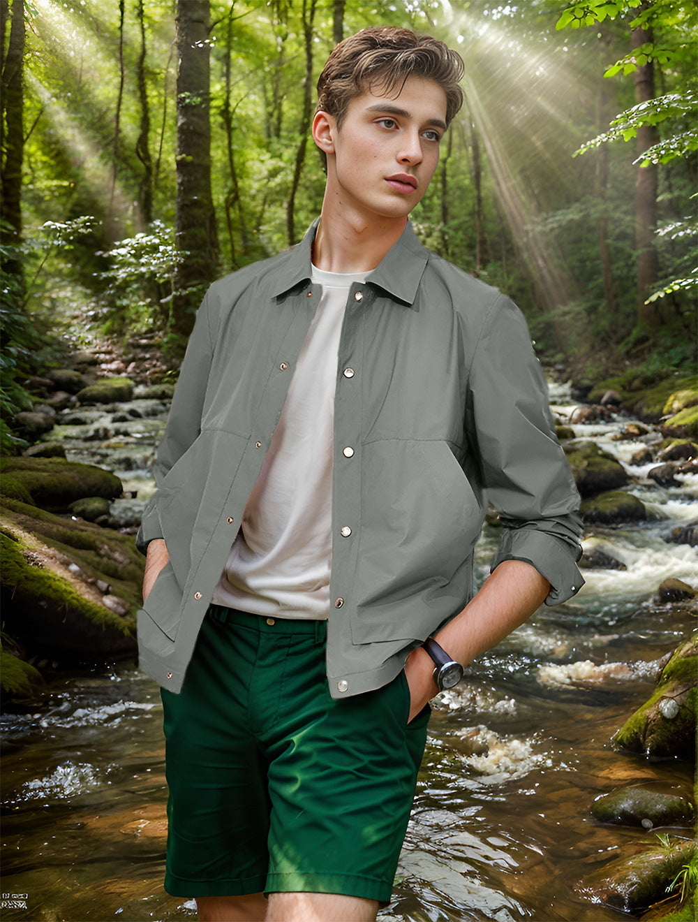 Herren Freizeitjacke Aliams