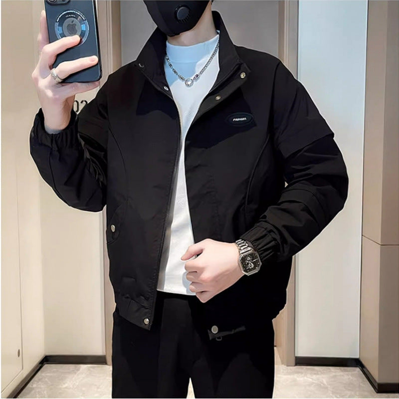 Herren Übergangsjacke mit isolierendem Innenfutter und sportlichem Schnitt Aliams
