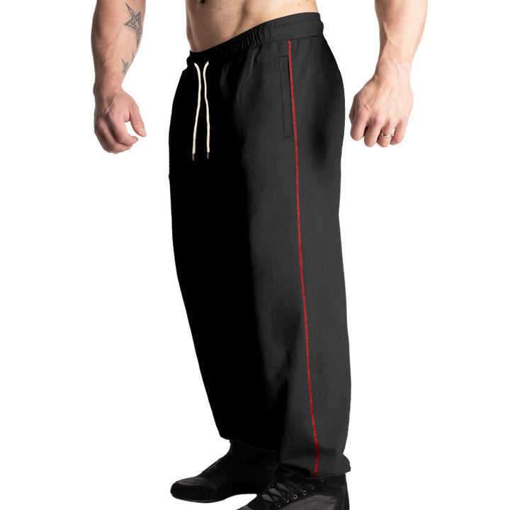 Herren Sportliche Jogginghose mit elastischem Bund und praktischen Seitentaschen Aliams