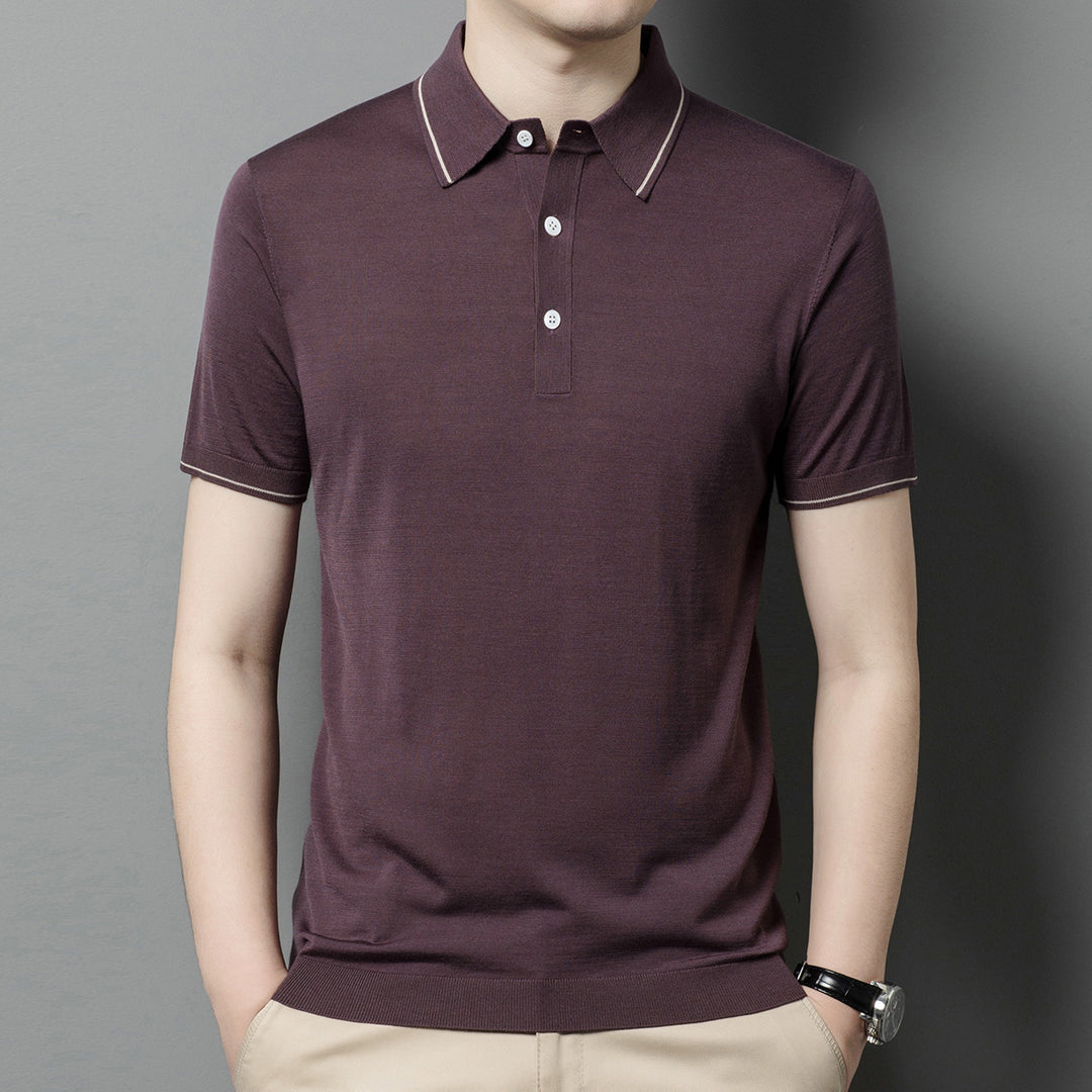 Herren sportliches Polohemd Aliams