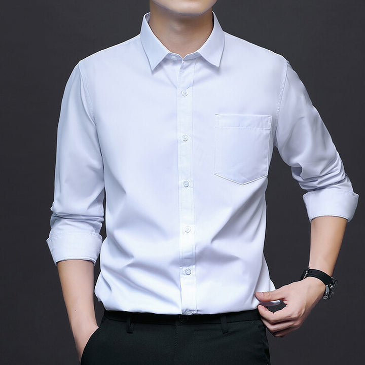 Herren elegantes Businesshemd mit atmungsaktiven Eigenschaften Aliams