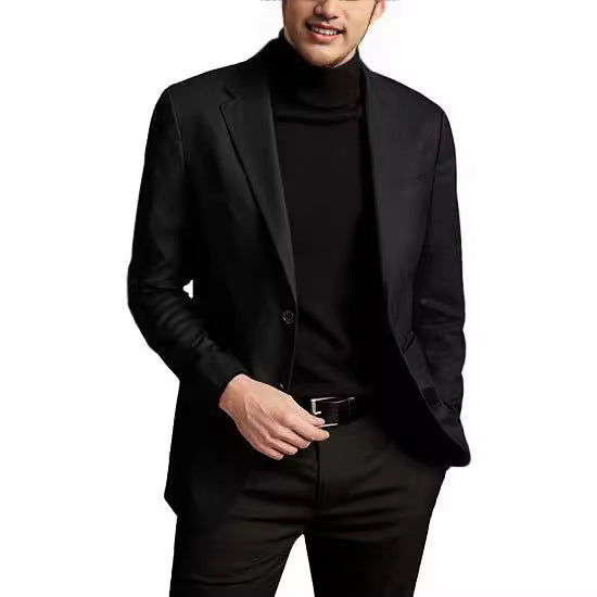 Herren eleganter Blazer mit modernem Schnitt und praktischen Taschen Aliams