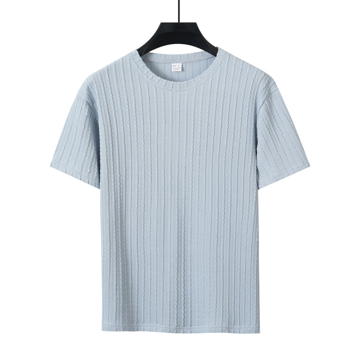 Herren T-Shirt mit strukturiertem Muster Aliams