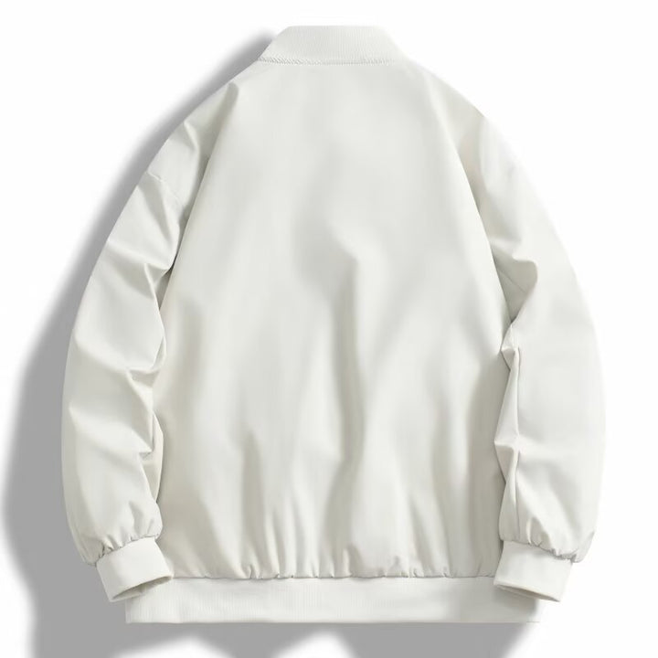 Unisex sportliche Steppjacke mit hochgeschloßener Kragen und praktischen Taschen Aliams