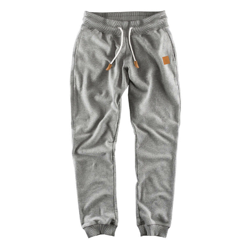 Herren bequeme Sweatpants mit regulierbarem Bund und seitlichen Taschen Aliams