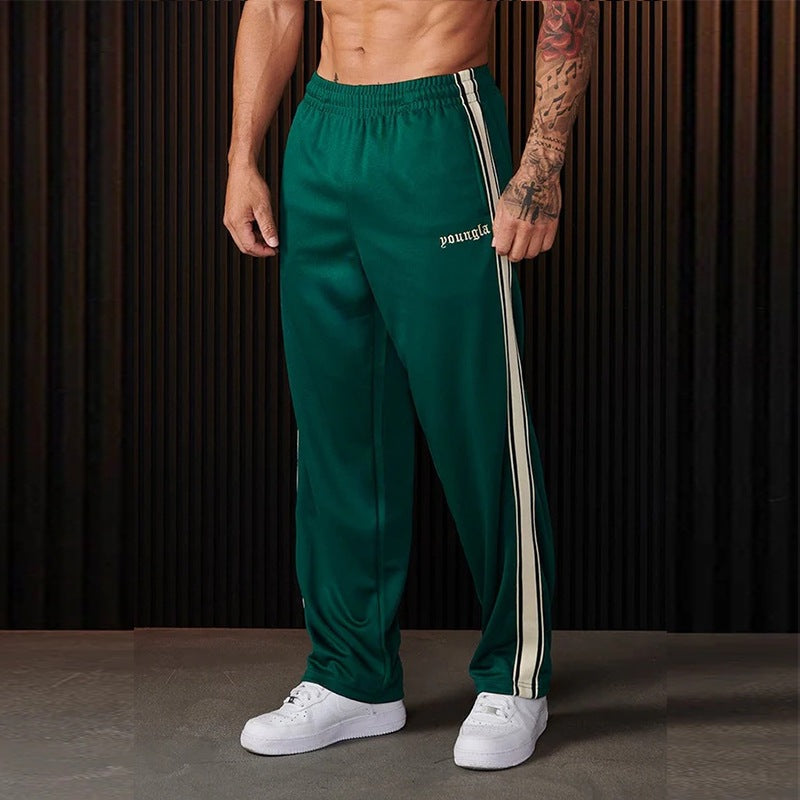 Herren Sportliche Freizeithose mit seitlichem Streifen Aliams