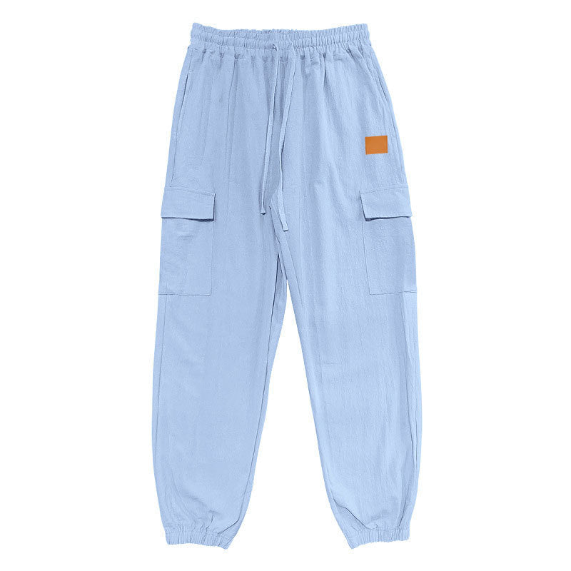 Herren Cargo-Hose mit elastischem Bund und praktischen Taschen Aliams