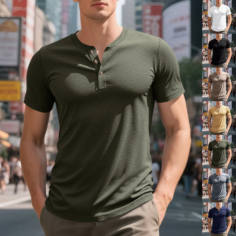 Herren Kurzarmhemd Aliams