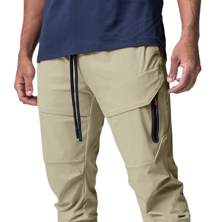 Herren Komfortable Cargo-Hose mit innovativen Taschen und elastischem Bund Aliams