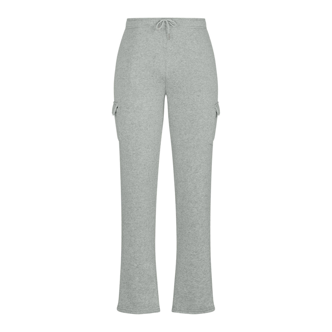 Damen Sportliche Cargo-Hose mit seitlichen Taschen Aliams